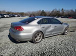 2012 Volkswagen Passat Se Silver vin: 1VWBP7A39CC004506