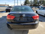 2012 Volkswagen Passat Se Black vin: 1VWBP7A39CC015134