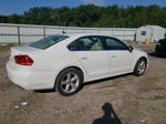 2012 Volkswagen Passat Se White vin: 1VWBP7A39CC052913