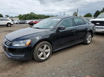 2012 Volkswagen Passat Se Black vin: 1VWBP7A39CC072367