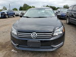 2012 Volkswagen Passat Se Черный vin: 1VWBP7A39CC072367