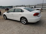 2012 Volkswagen Passat Se White vin: 1VWBP7A39CC100541