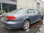 2013 Volkswagen Passat Se Gray vin: 1VWBP7A39DC035837