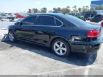 2013 Volkswagen Passat 2.5l Se Black vin: 1VWBP7A39DC042965