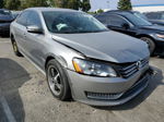 2013 Volkswagen Passat Se Silver vin: 1VWBP7A39DC071771