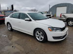 2013 Volkswagen Passat Se White vin: 1VWBP7A39DC098873