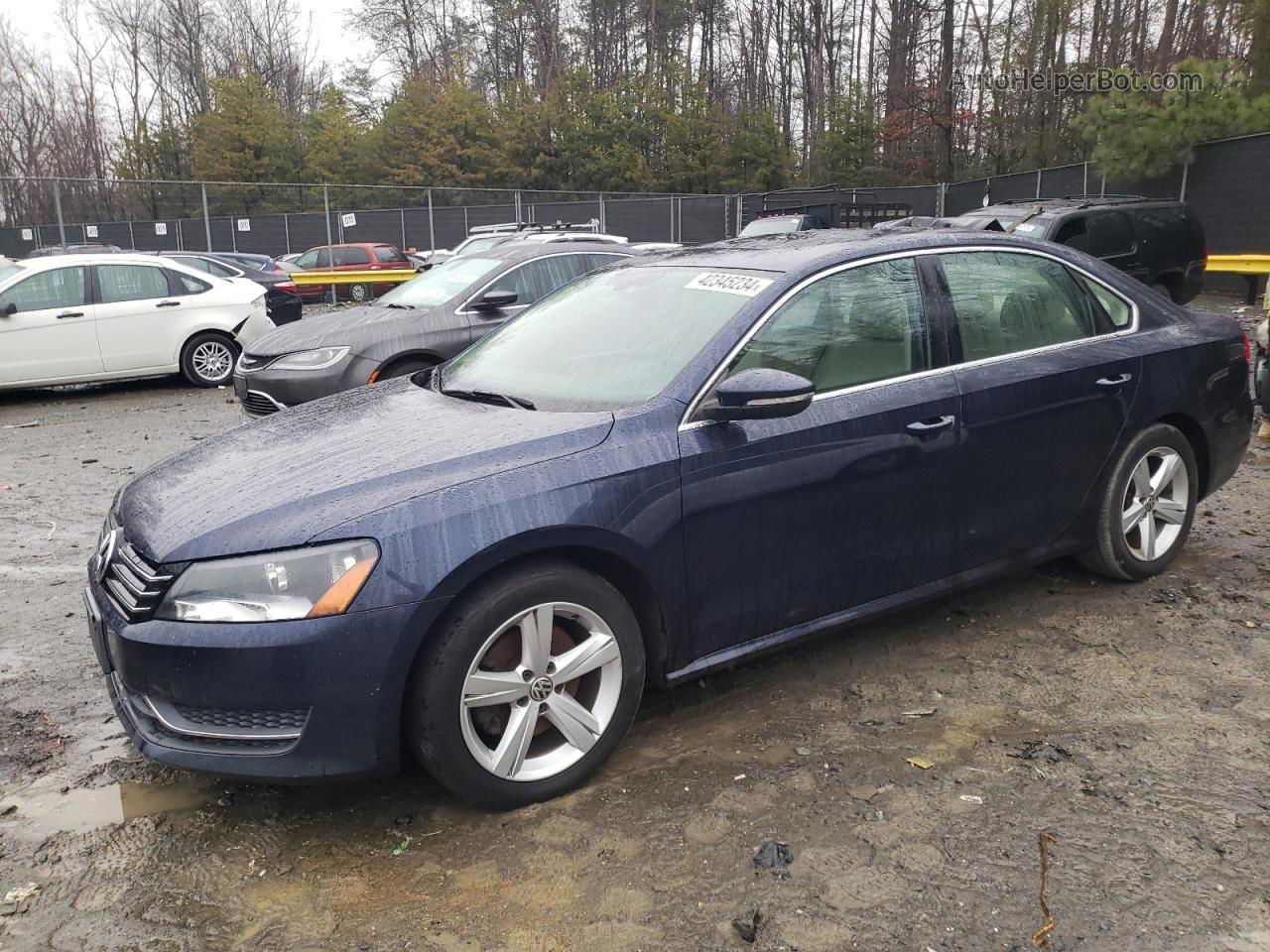 2012 Volkswagen Passat Se Gray vin: 1VWBP7A3XCC033013