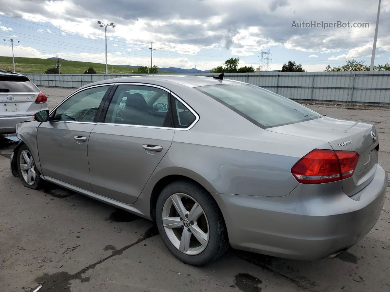 2012 Volkswagen Passat Se White vin: 1VWBP7A3XCC056338