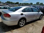 2012 Volkswagen Passat Se Silver vin: 1VWBP7A3XCC104355