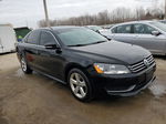 2012 Volkswagen Passat Se Black vin: 1VWBP7A3XCC105991