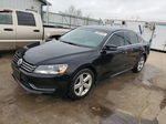 2012 Volkswagen Passat Se Black vin: 1VWBP7A3XCC105991