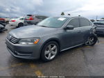 2013 Volkswagen Passat 2.5l Se Gray vin: 1VWBP7A3XDC092998