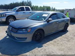 2013 Volkswagen Passat 2.5l Se Gray vin: 1VWBP7A3XDC124669