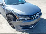 2013 Volkswagen Passat 2.5l Se Gray vin: 1VWBP7A3XDC124669