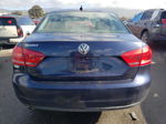 2014 Volkswagen Passat Se Blue vin: 1VWBP7A3XEC005649