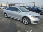 2014 Volkswagen Passat Se Silver vin: 1VWBS7A30EC110103