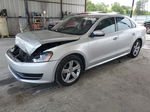 2014 Volkswagen Passat Se Silver vin: 1VWBS7A31EC055824