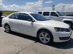 2014 Volkswagen Passat Se White vin: 1VWBS7A31EC099774