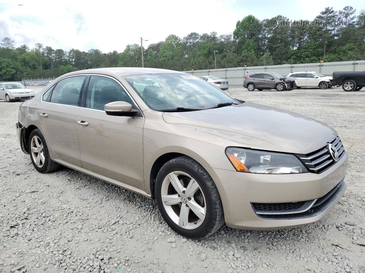 2015 Volkswagen Passat Se Tan vin: 1VWBS7A31FC013719