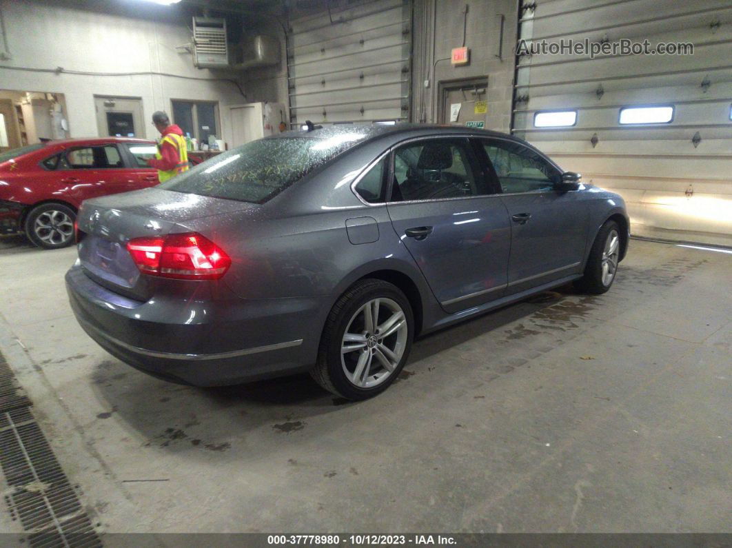 2015 Volkswagen Passat 1.8t Se Gray vin: 1VWBS7A31FC043903