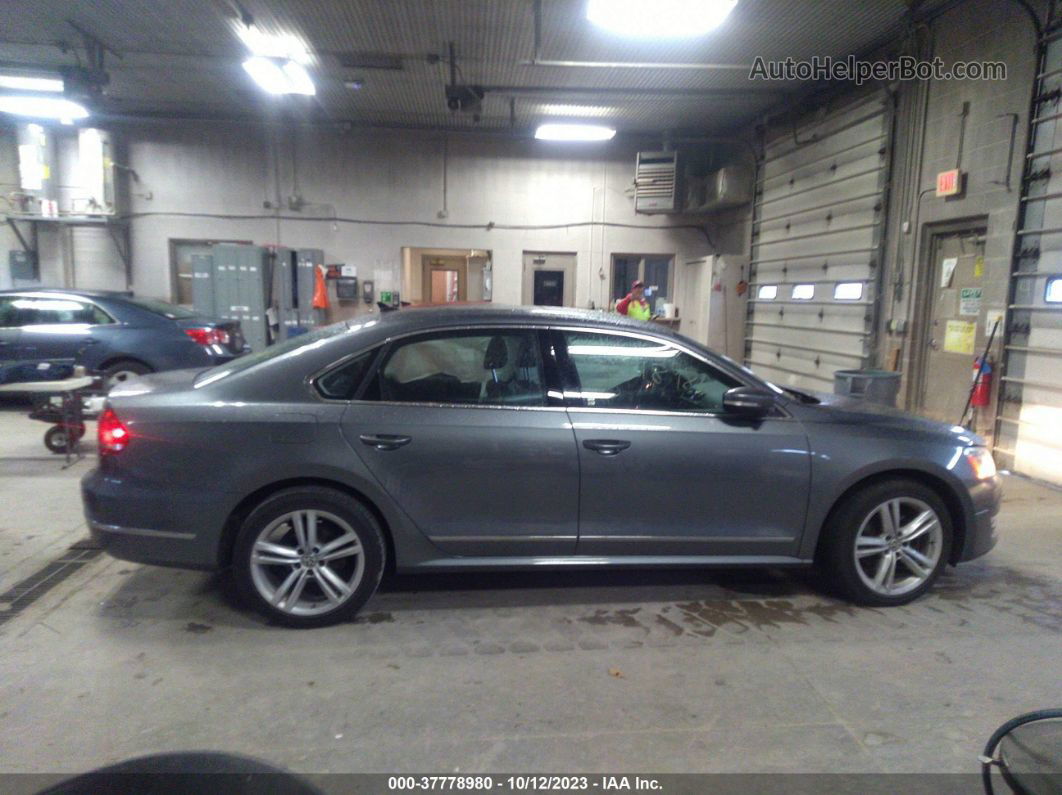 2015 Volkswagen Passat 1.8t Se Gray vin: 1VWBS7A31FC043903