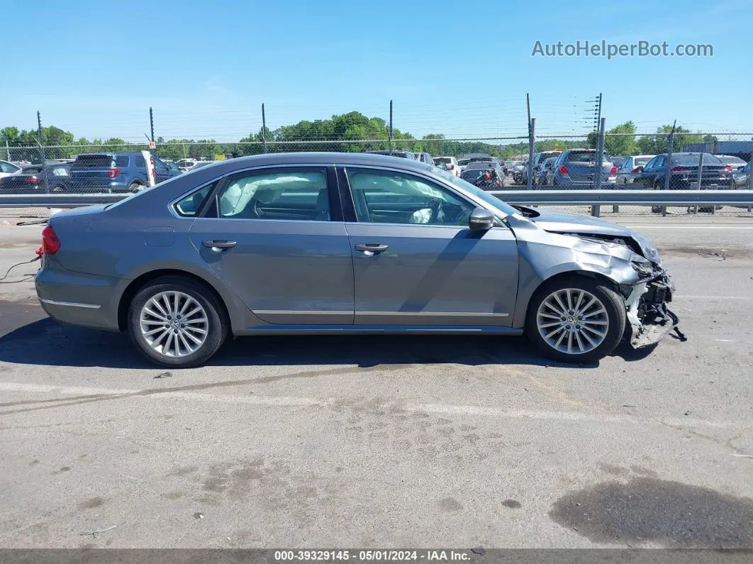 2016 Volkswagen Passat 1.8t Se Gray vin: 1VWBS7A31GC052649