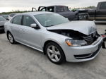 2014 Volkswagen Passat Se Silver vin: 1VWBS7A32EC045674