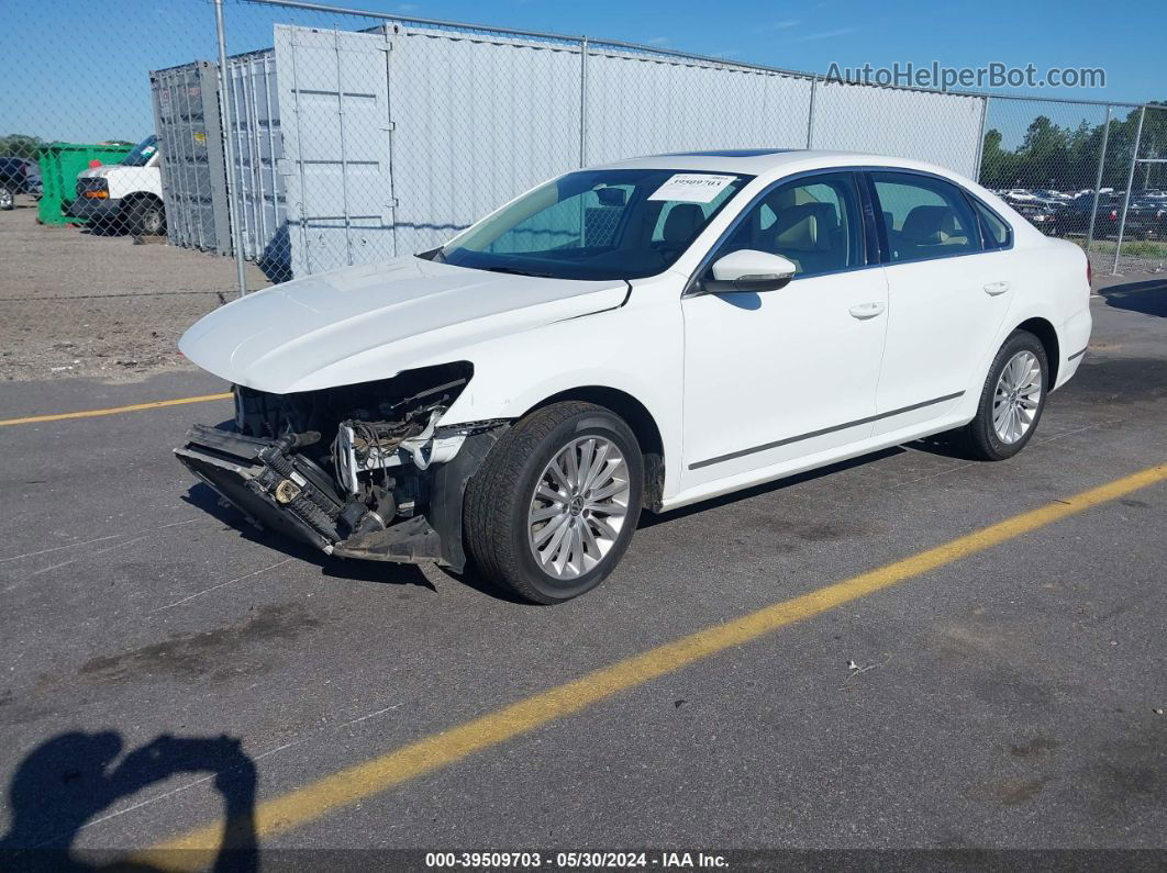 2016 Volkswagen Passat 1.8t Se White vin: 1VWBS7A32GC042342