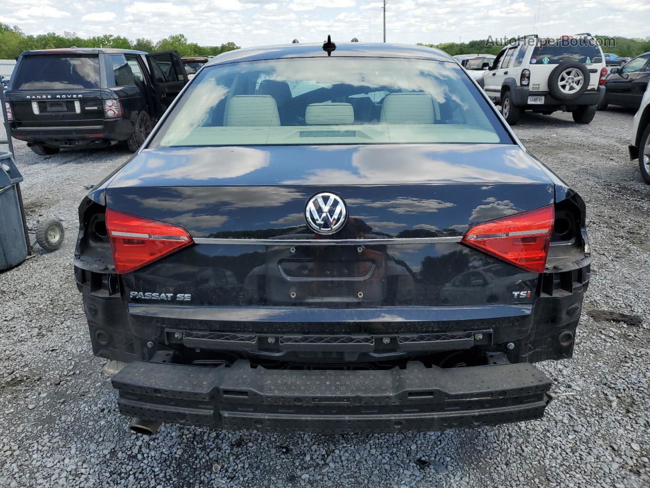 2016 Volkswagen Passat Se Black vin: 1VWBS7A32GC047024