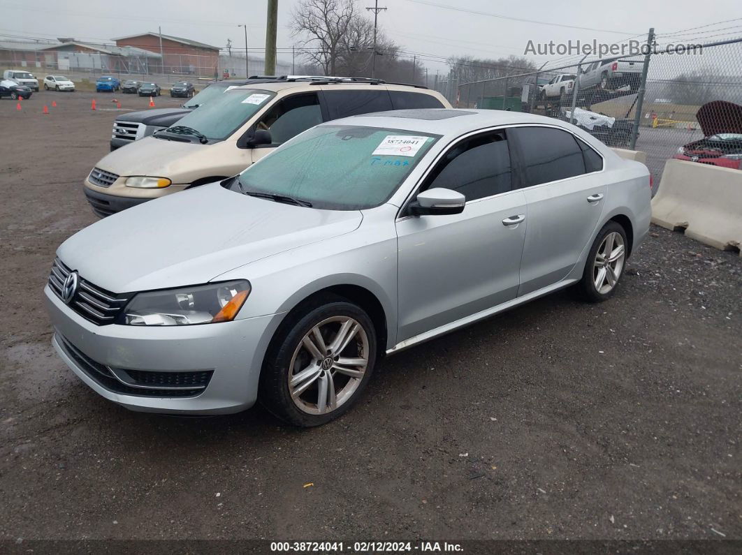 2014 Volkswagen Passat 1.8t Se Gray vin: 1VWBS7A33EC044002