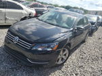 2014 Volkswagen Passat Se Black vin: 1VWBS7A33EC044887