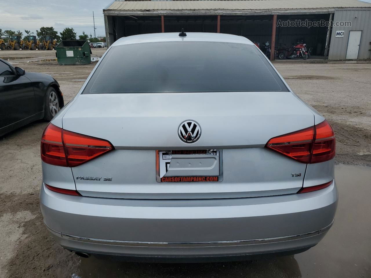 2016 Volkswagen Passat Se Silver vin: 1VWBS7A33GC056573