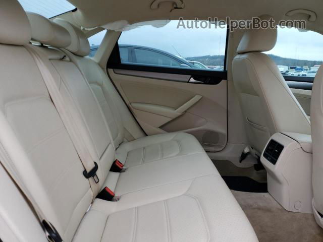 2014 Volkswagen Passat Se White vin: 1VWBS7A34EC040539