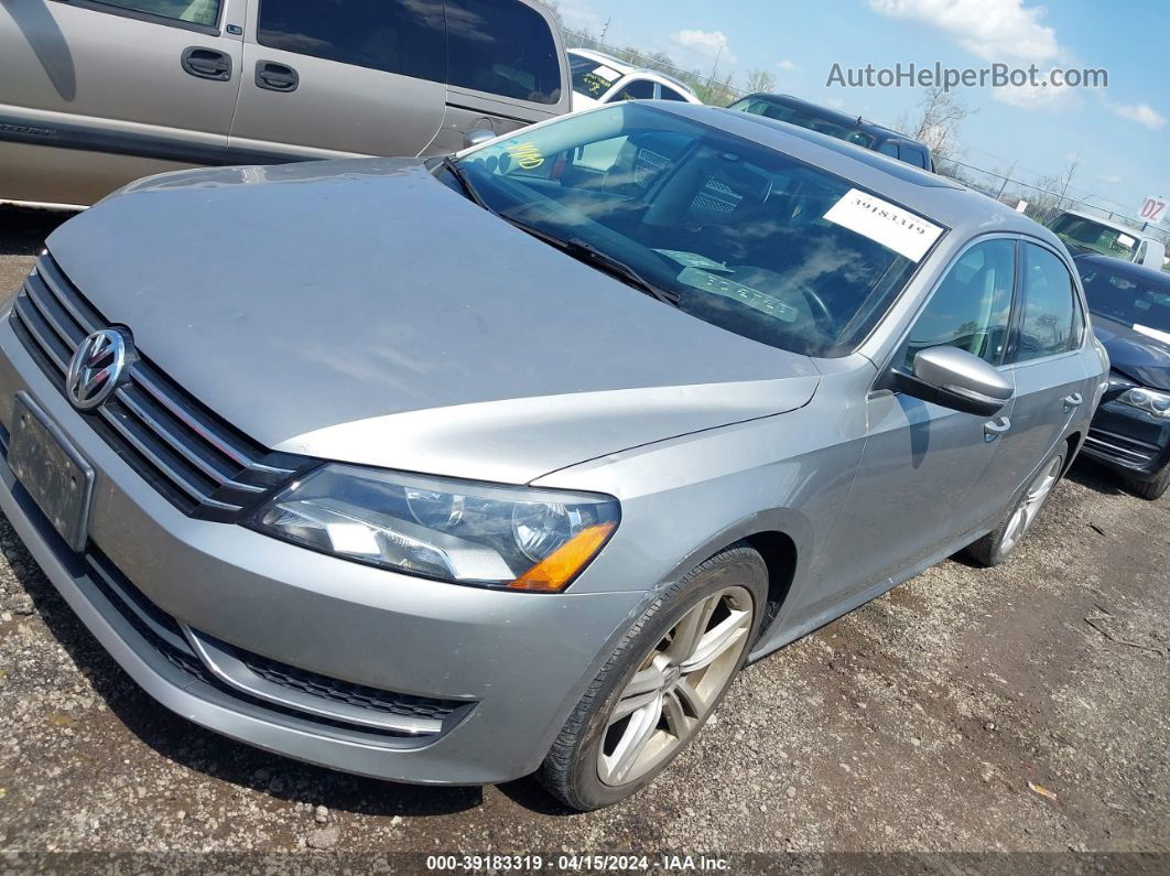 2014 Volkswagen Passat 1.8t Se Silver vin: 1VWBS7A35EC064168