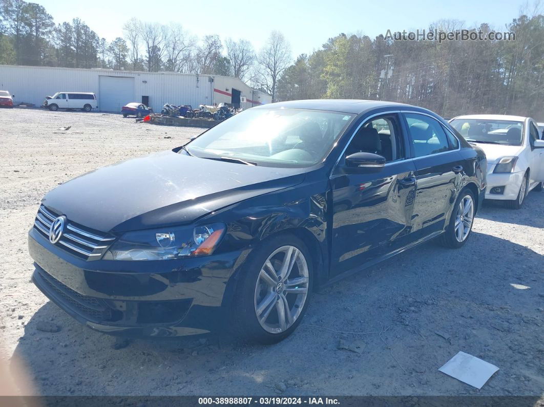 2014 Volkswagen Passat 1.8t Se Черный vin: 1VWBS7A36EC029008