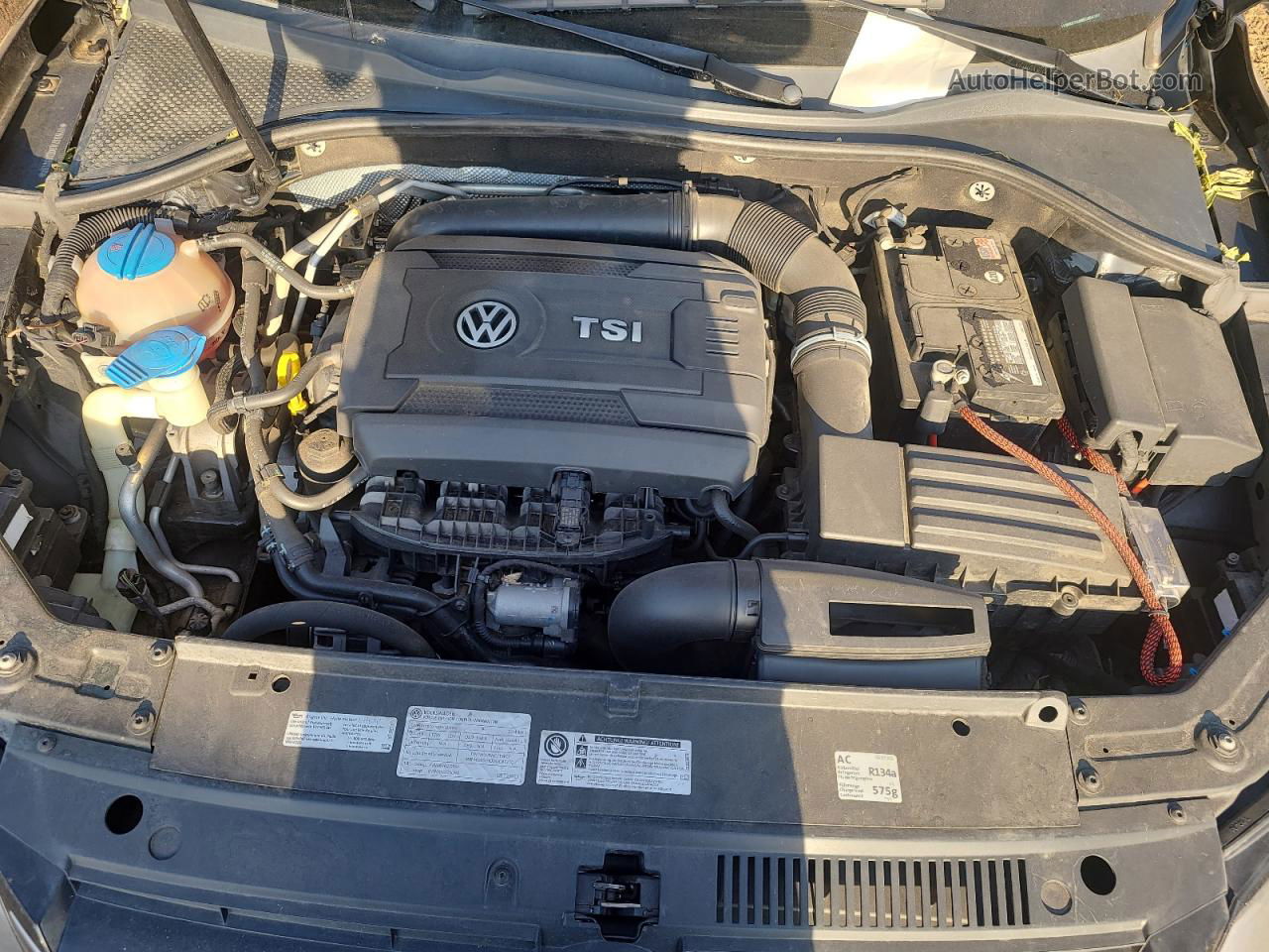 2014 Volkswagen Passat Se Черный vin: 1VWBS7A36EC054197