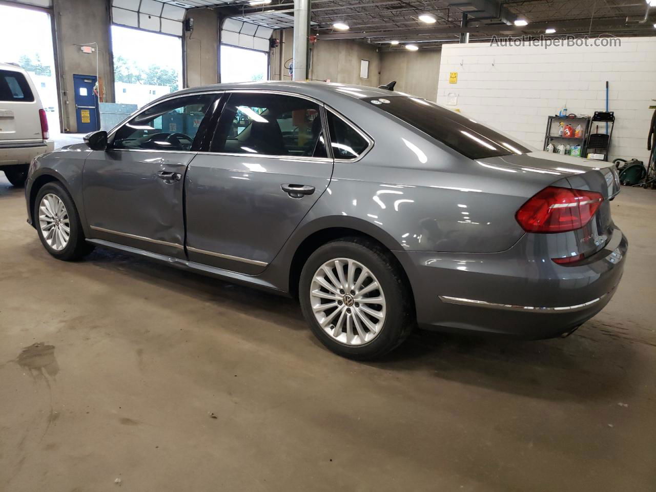 2016 Volkswagen Passat Se Gray vin: 1VWBS7A36GC065610