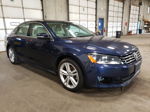 2014 Volkswagen Passat Se Blue vin: 1VWBS7A38EC030239