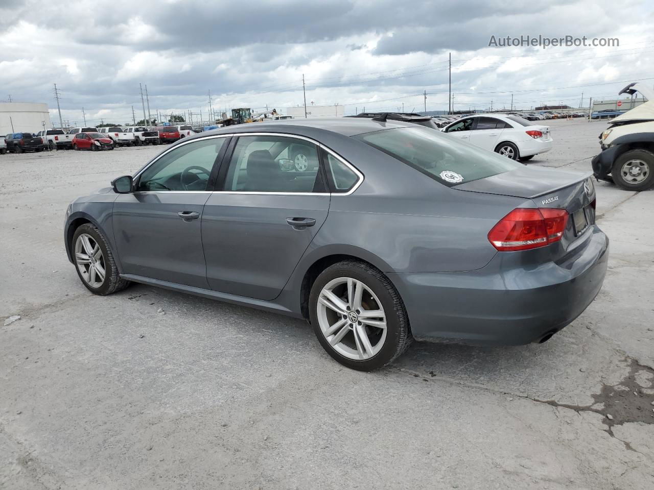 2014 Volkswagen Passat Se Charcoal vin: 1VWBS7A38EC031343