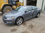 2015 Volkswagen Passat Se Gray vin: 1VWBS7A38FC122601