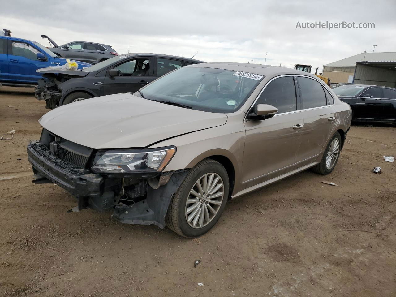 2016 Volkswagen Passat Se Gold vin: 1VWBS7A38GC028803