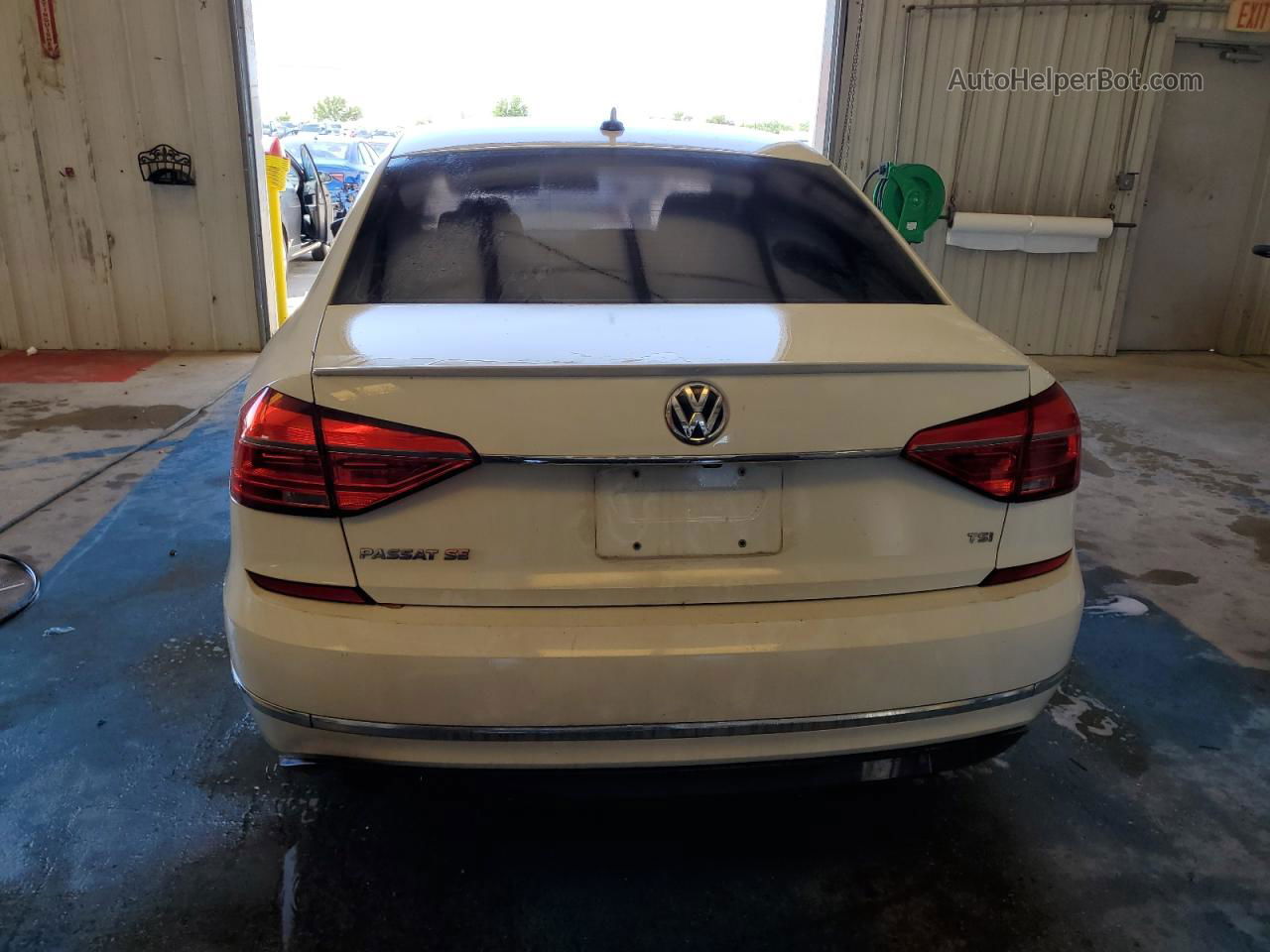 2016 Volkswagen Passat Se White vin: 1VWBS7A38GC037534