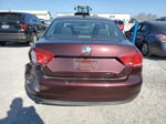 2014 Volkswagen Passat Se Burgundy vin: 1VWBS7A39EC073827