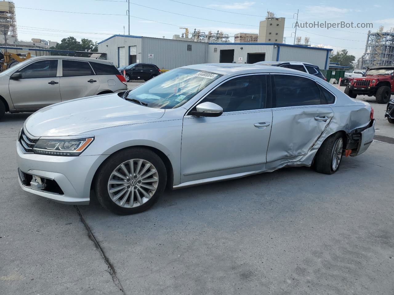 2016 Volkswagen Passat Se Silver vin: 1VWBS7A39GC016482