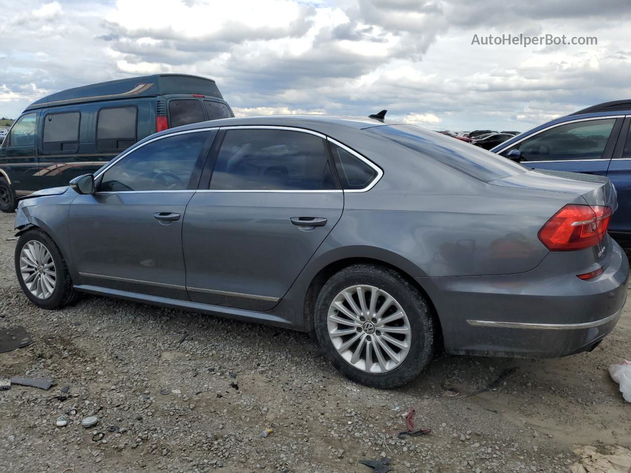 2016 Volkswagen Passat Se Charcoal vin: 1VWBS7A39GC036831