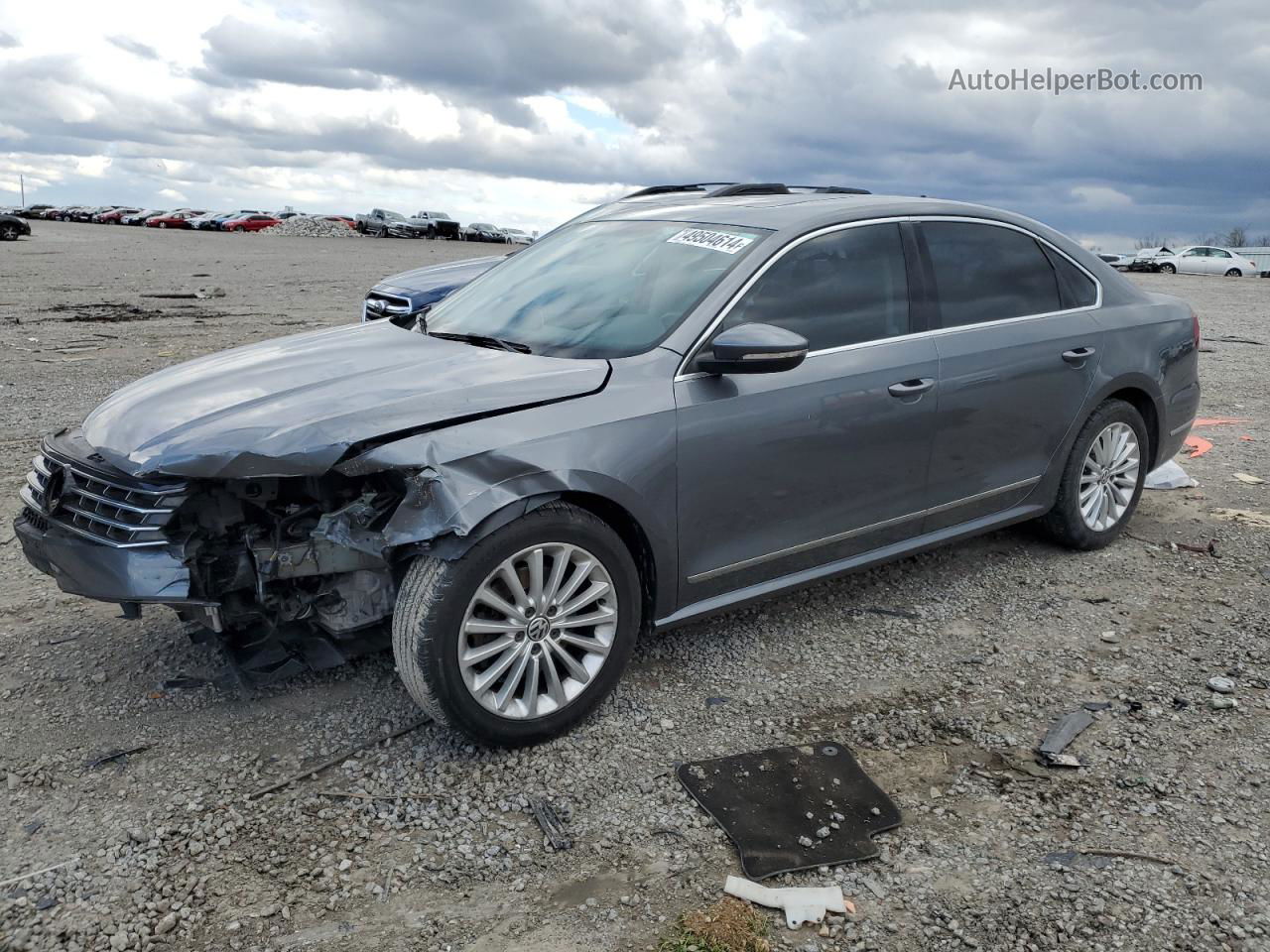 2016 Volkswagen Passat Se Charcoal vin: 1VWBS7A39GC036831