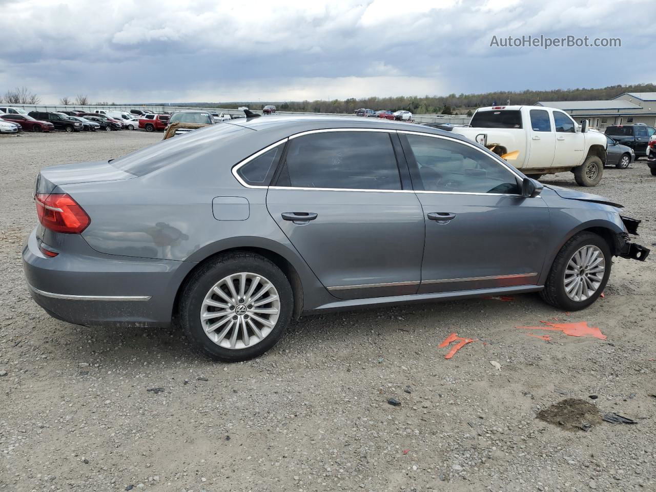 2016 Volkswagen Passat Se Charcoal vin: 1VWBS7A39GC036831