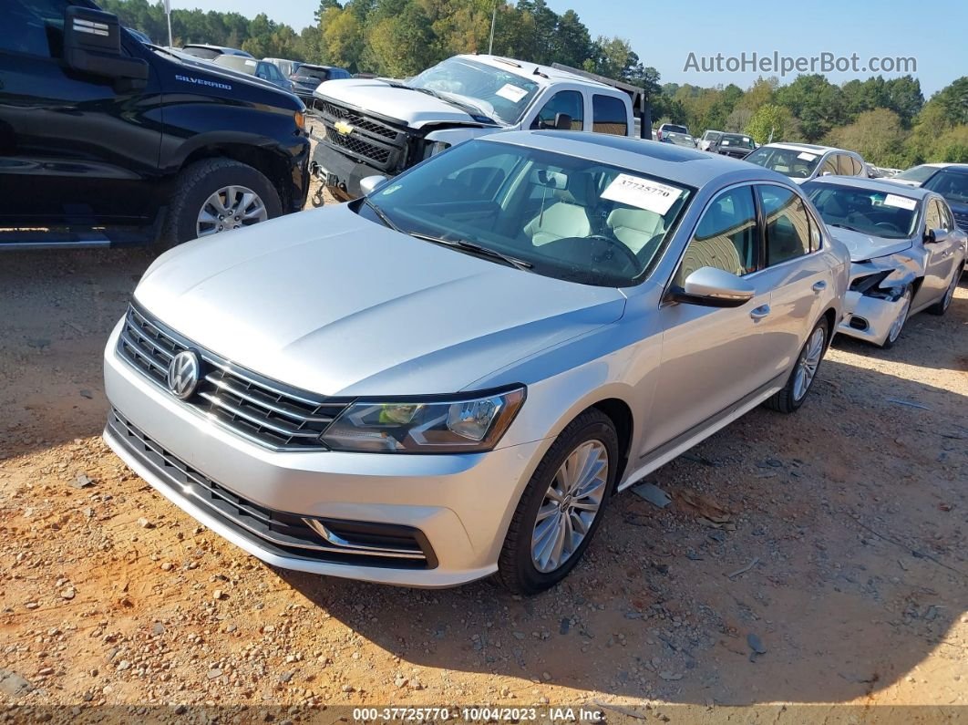 2016 Volkswagen Passat 1.8t Se Серебряный vin: 1VWBS7A39GC043049