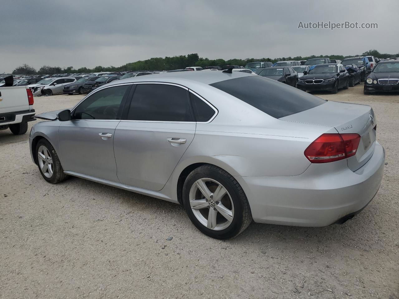 2015 Volkswagen Passat Se Silver vin: 1VWBS7A3XFC020555