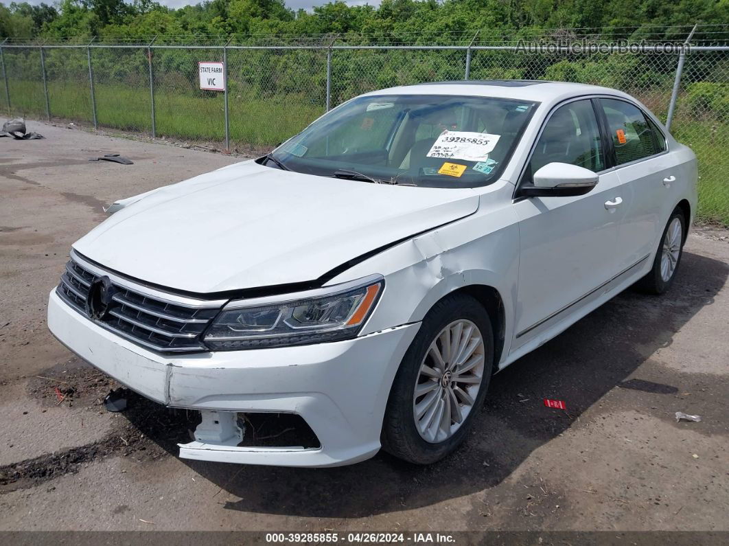 2016 Volkswagen Passat 1.8t Se White vin: 1VWBS7A3XGC053329